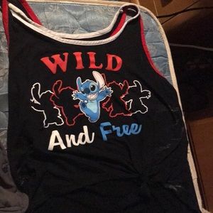Wild and Free Stitch Tank top